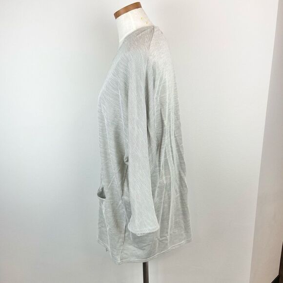 Donni Ribbed Open Front Cardigan NWT - Picture 4 of 6